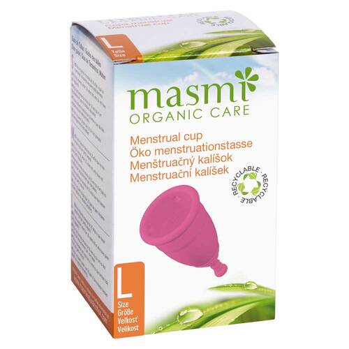 &Ouml;ko Menstruationstasse Gr&ouml;&szlig;e L Medical Masmi - 1