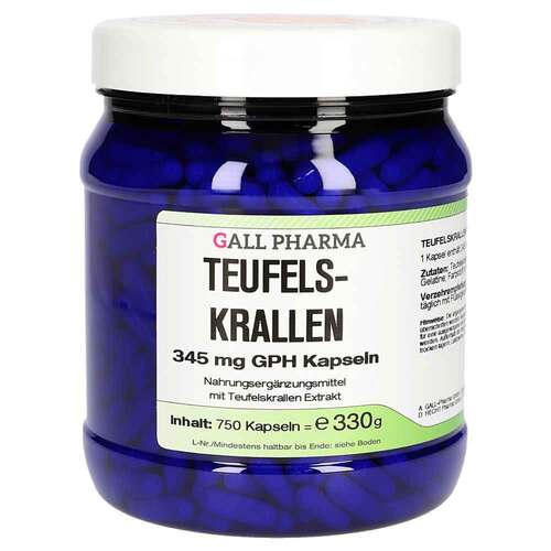 Teufelskrallen 345 mg Gph Kapseln - 1