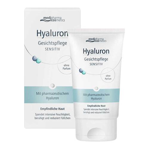 HYALURON GESICHTSPFLEGE sensitive Creme - 1