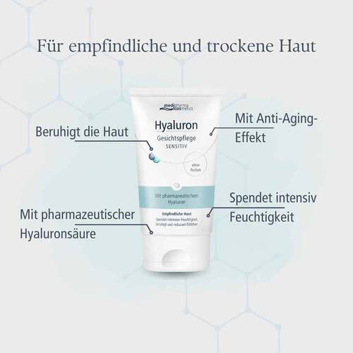 HYALURON GESICHTSPFLEGE sensitive Creme - 3