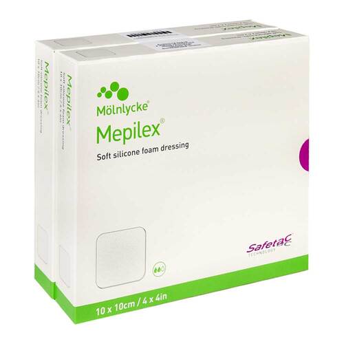 MEPILEX 10x10 cm Schaumverband - 1