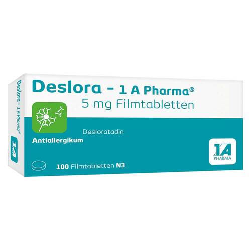 Deslora-1A Pharma 5 mg Filmtabletten - 1
