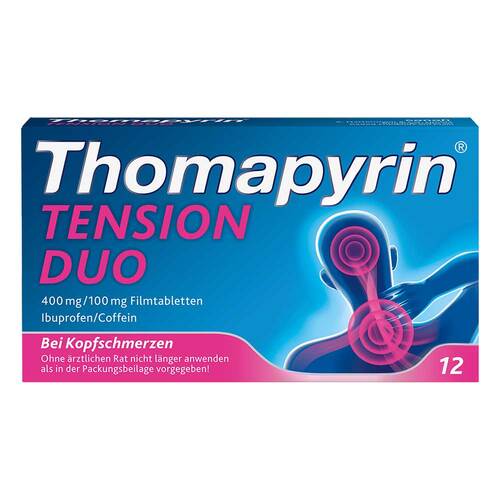 Thomapyrin Tension Duo 400 mg / 100 mg Filmtabletten - 1