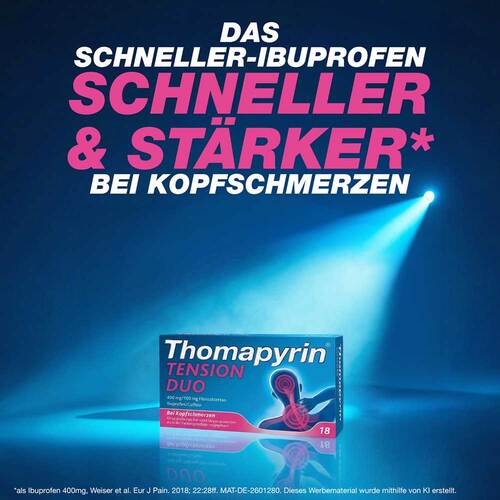 Thomapyrin Tension Duo 400 mg / 100 mg Filmtabletten - 3