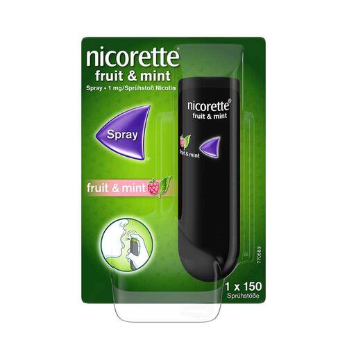 Nicorette Fruit &amp; Mint Spray 1 mg / Spr&uuml;hsto&szlig; - 1