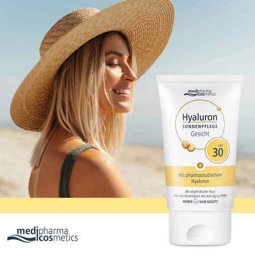 Hyaluron Sonnenpflege Gesicht Creme Lsf 30 - 2