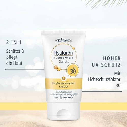 Hyaluron Sonnenpflege Gesicht Creme Lsf 30 - 4
