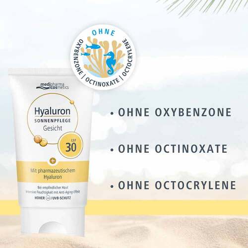 Hyaluron Sonnenpflege Gesicht Creme Lsf 30 - 6