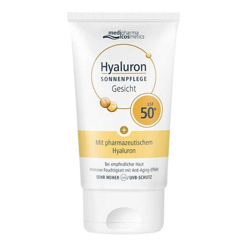 Hyaluron Sonnenpflege Gesicht Creme Lsf 50 +  - 1