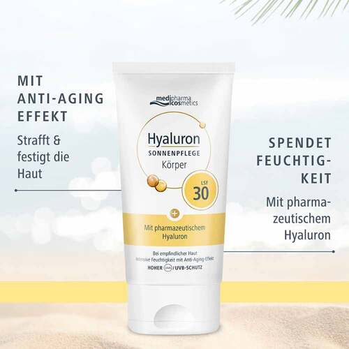 Hyaluron Sonnenpflege K&ouml;rper Creme Lsf 30 - 3