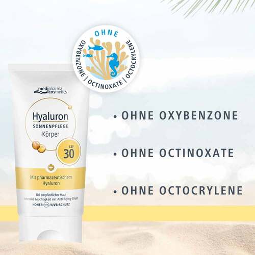 Hyaluron Sonnenpflege K&ouml;rper Creme Lsf 30 - 6