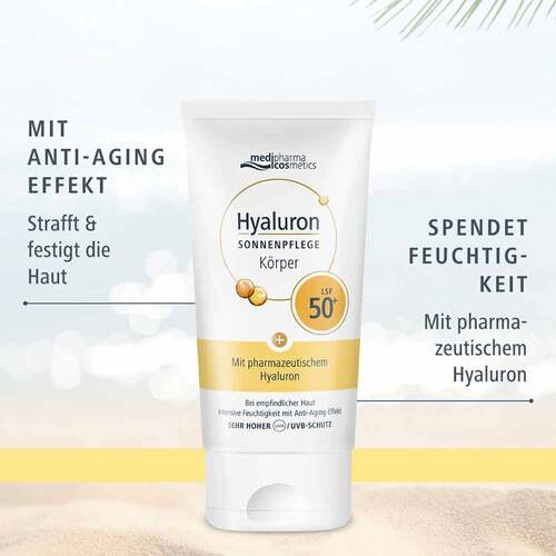 Hyaluron Sonnenpflege K&ouml;rper Creme Lsf 50 +  - 3