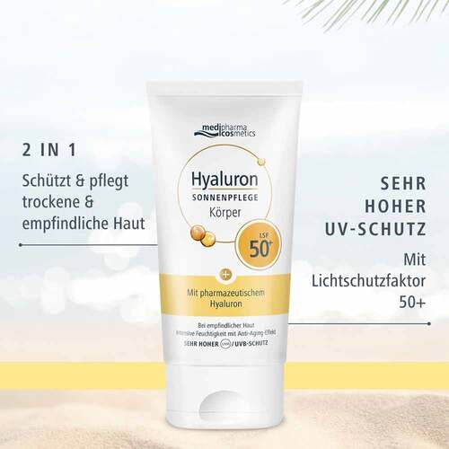 Hyaluron Sonnenpflege K&ouml;rper Creme Lsf 50 +  - 4