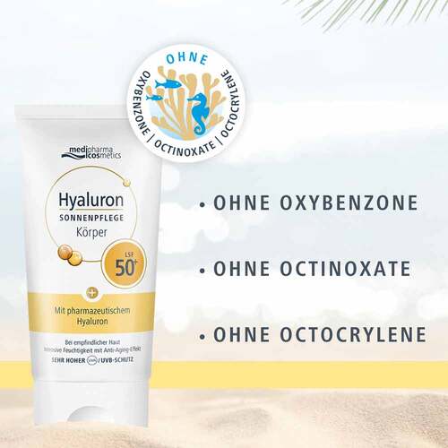 Hyaluron Sonnenpflege K&ouml;rper Creme Lsf 50 +  - 6