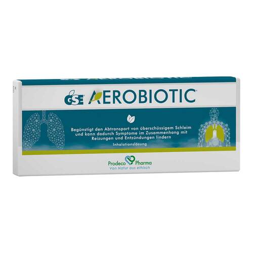 Gse Aerobiotic Einmal-Ampulle f&uuml;r Vernebler Inhalation -L&ouml;sung  - 1
