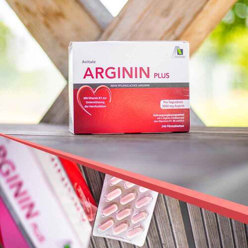 Arginin Plus Vitamin B1 + B6+B12+Fols&auml;ure Filmtabletten  - 5