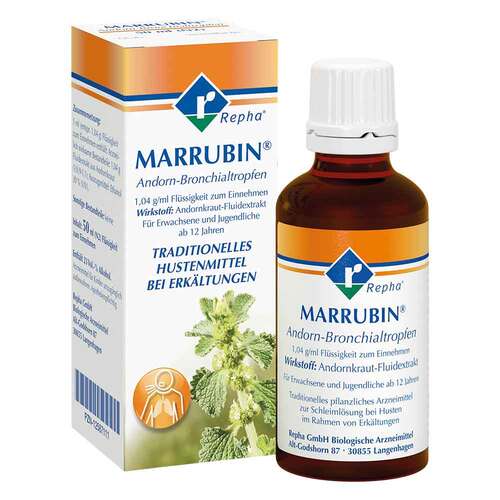 Marrubin Andorn-Bronchialtropfen - 1
