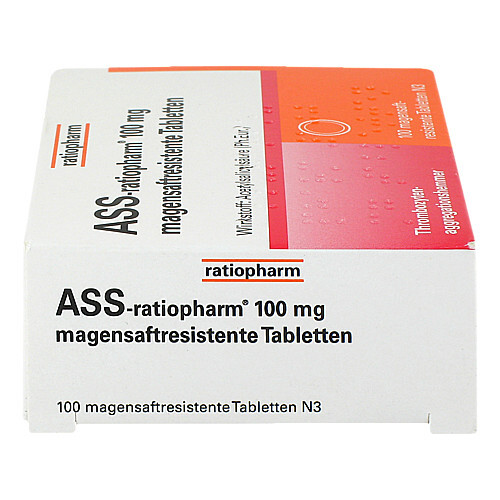 Ass-ratiopharm 100 mg magensaftresistent Tabletten - 4