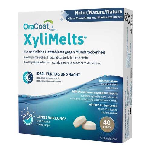 Xylimelts Hafttabletten ohne Minze Oracoat - 1