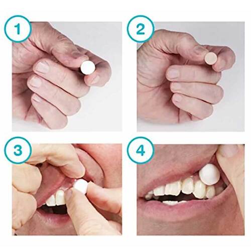 Xylimelts Hafttabletten ohne Minze Oracoat - 4