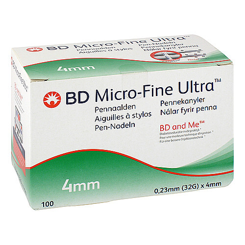 BD MICRO-FINE ULTRA Pen-Nadeln 0,23x4 mm 32 G - 1