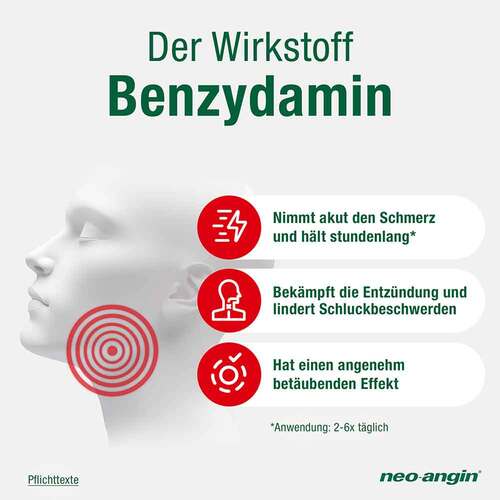 Neo-Angin Benzydamin Spray gegen akute Halsschmer. - 4