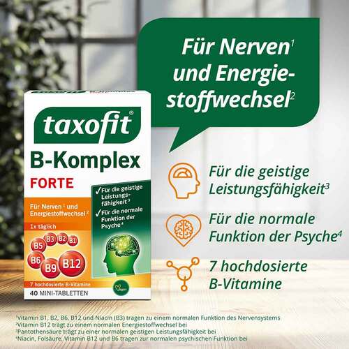Taxofit B-Komplex Tabletten - 2