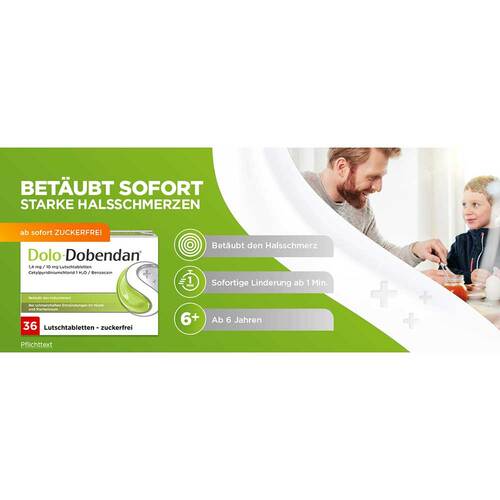 Dolo-Dobendan 1,4 mg / 10 mg Lutschtabletten - 7