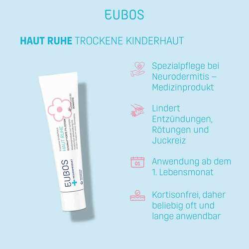Eubos Kinder Haut Ruhe EctoAkut forte 7% Ectoin - 3