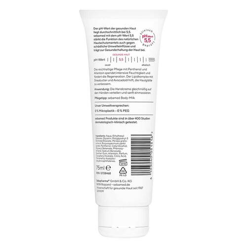 Sebamed Intensive Handcreme Panthenol-Complex - 2