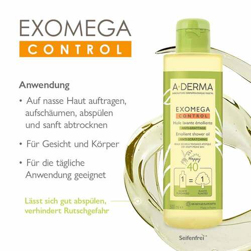A-DERMA EXOMEGA CONTROL geschmeid.machend.Dusch&ouml;l - 6