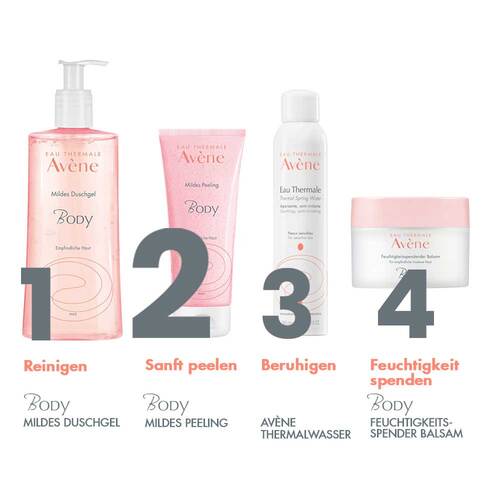 Avene Body mildes Peeling Gel - 5