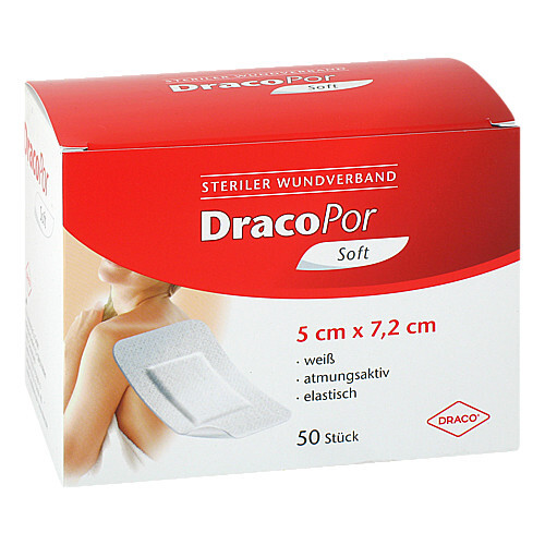 Dracopor Wundverband 5x7,2 cm steril - 1