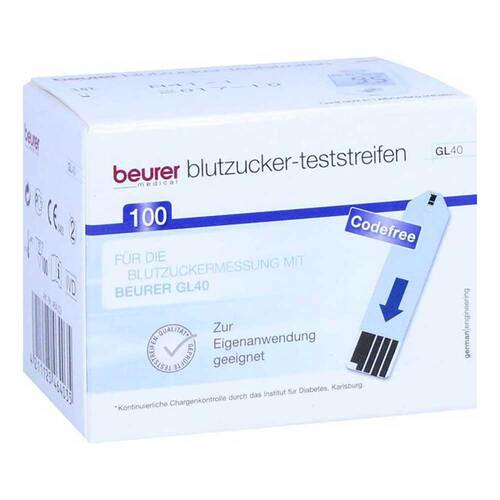 BEURER GL40 Blutzuckerteststreifen - 1