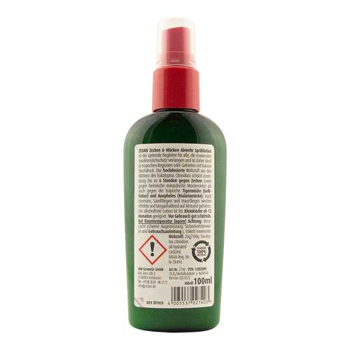 Zedan Abwehr Spr&uuml;hlotion outdoor Zecken &amp; M&uuml;cken - 2