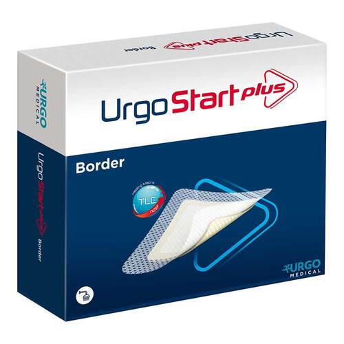 URGOSTART Plus Border 8x8 cm Wundverband - 1