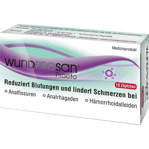 Wundprosan Procto Suppositorien - 1