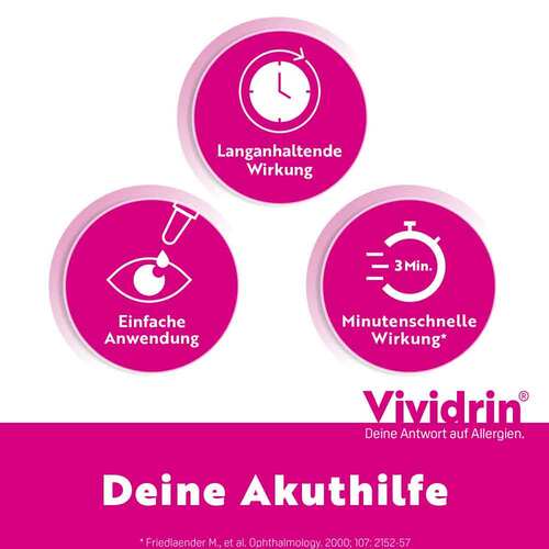 Vividrin Azelastin 0,5 mg / ml Augentropfen - 4