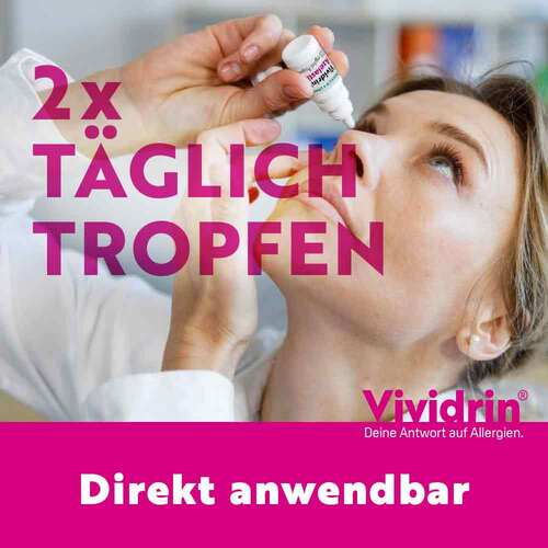 Vividrin Azelastin 0,5 mg / ml Augentropfen - 5