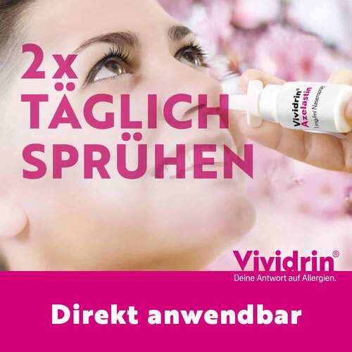 Vividrin Azelastin 1 mg / ml Nasenspray L&ouml;sung - 5