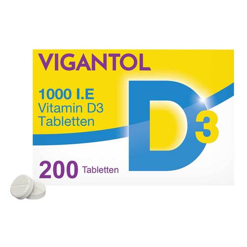 Vigantol 1.000 I.E. Vitamin D3 Tabletten - 1