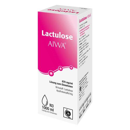 Lactulose Aiwa 670 mg / ml L&ouml;sung zum Einnehmen - 2