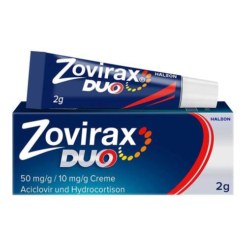 Zovirax Duo 50 mg / g / 10 mg/g Creme - 1