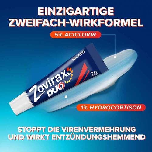 Zovirax Duo 50 mg / g / 10 mg/g Creme - 7