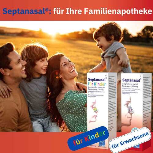 Septanasal f&uuml;r Kinder 0,5 mg / ml +   50 mg/ml Nasens. - 5