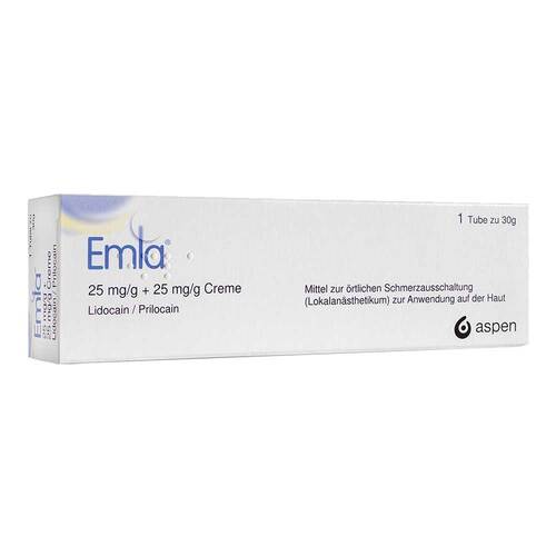 Emla 25 mg / g +   25 mg/g Creme - 1
