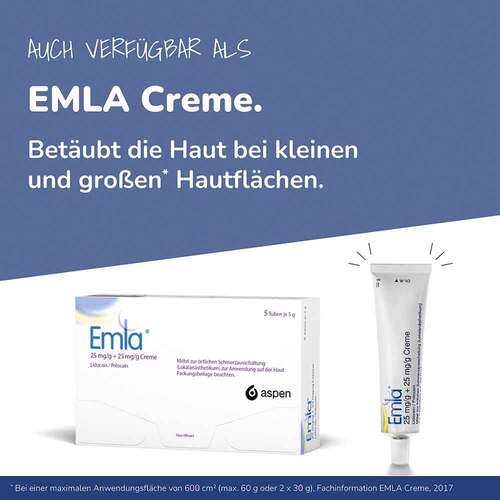 Emla 25 mg / g +   25 mg/g Creme - 2
