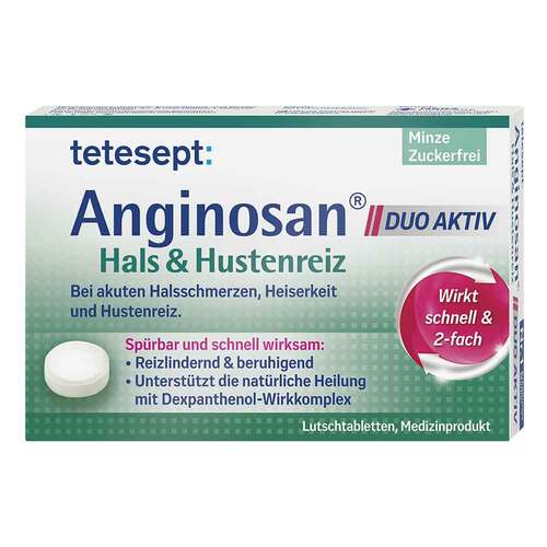 Tetesept Anginosan Hals &amp; Hustenreiz Lutschtabletten  - 1