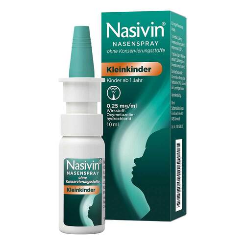 Nasivin Nasenspray ohne Kons.Kleinkinder - 1