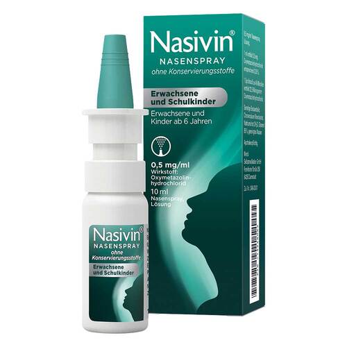 Nasivin Nasenspray ohne Kons.Erwachsene und Schulkinder - 1